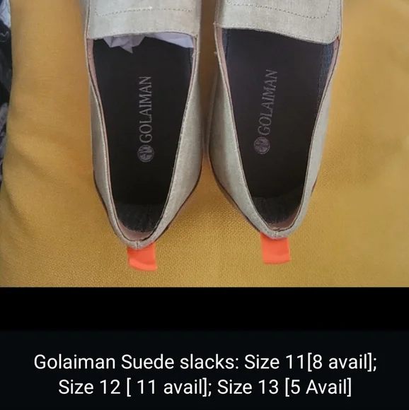 Golaiman loafers Charco grey size 12 Golf man | Shoes | Golaiman Loafers Charco Grey Size 2  main image 4